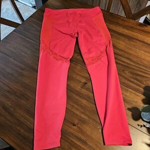 Fabletics Persimmon Mid Rise Moto Leggings